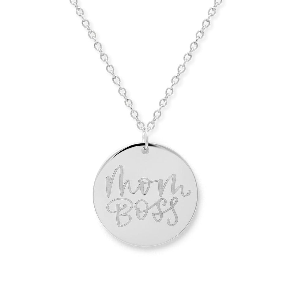 Mom Boss Necklace #mommycollection
