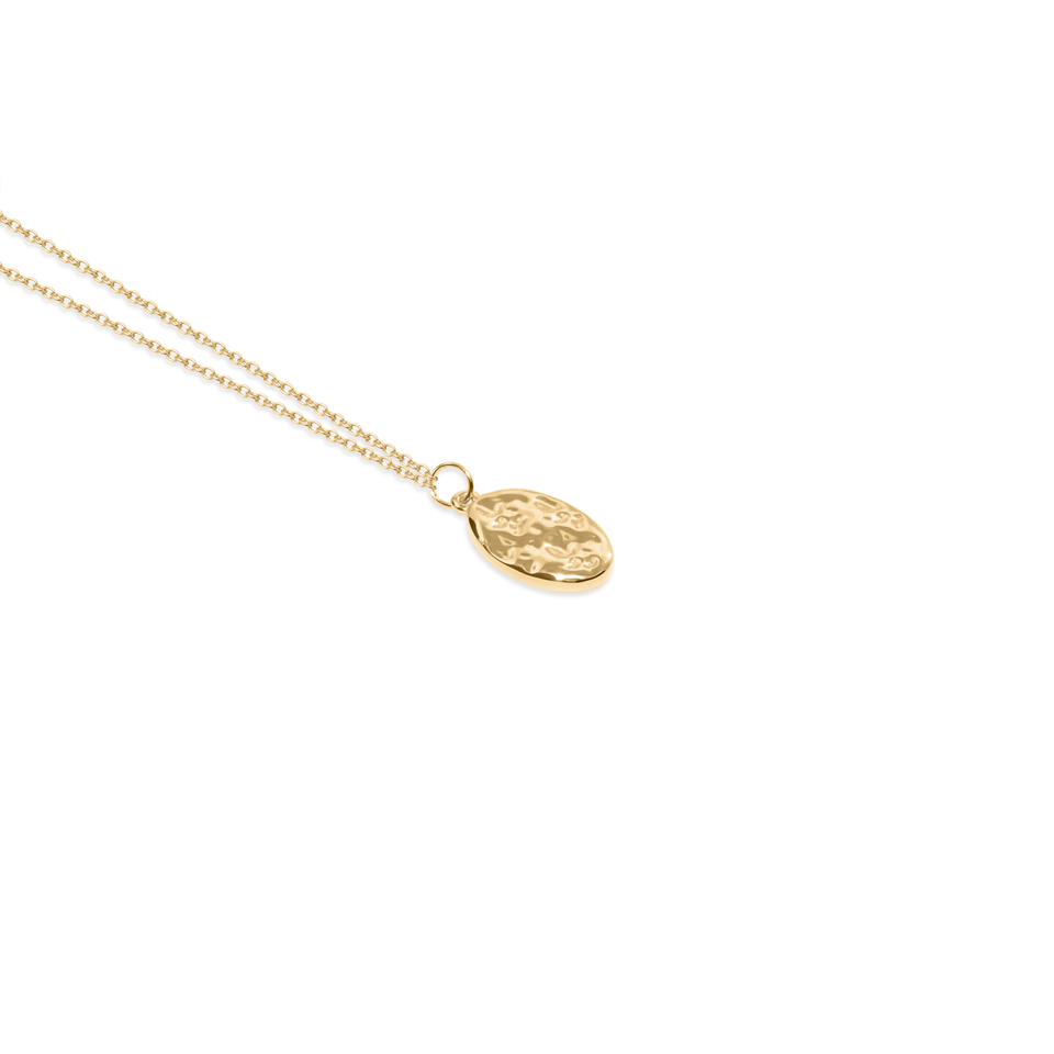 Mineral Necklace Solid Gold 14 ct