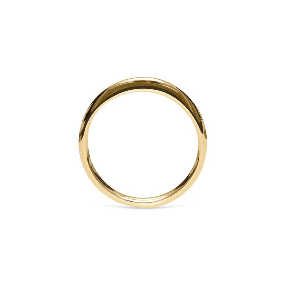 Twist Ring Solid Gold 14 ct