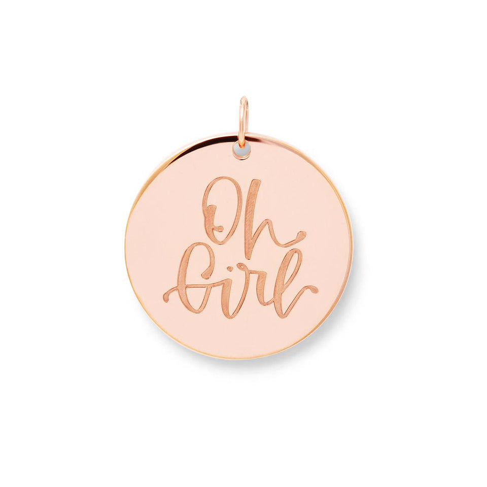 Oh Girl Pendant #mommycollection
