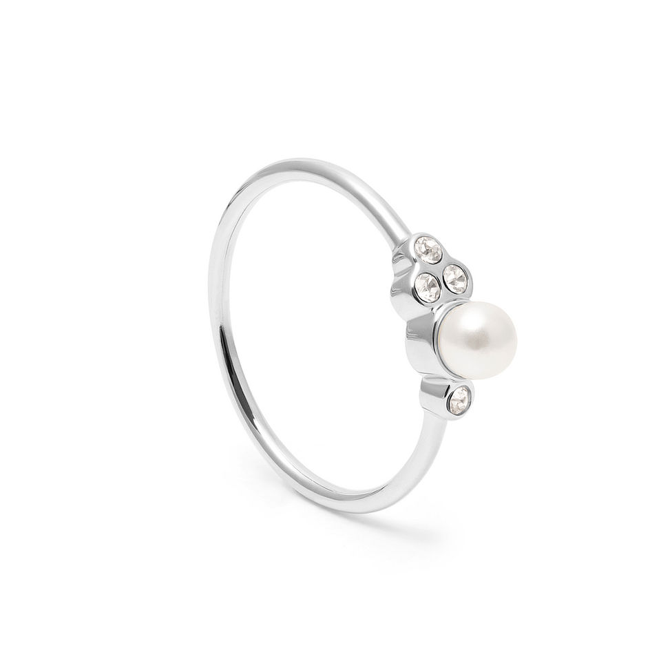 Mother of pearl Ring Crystal