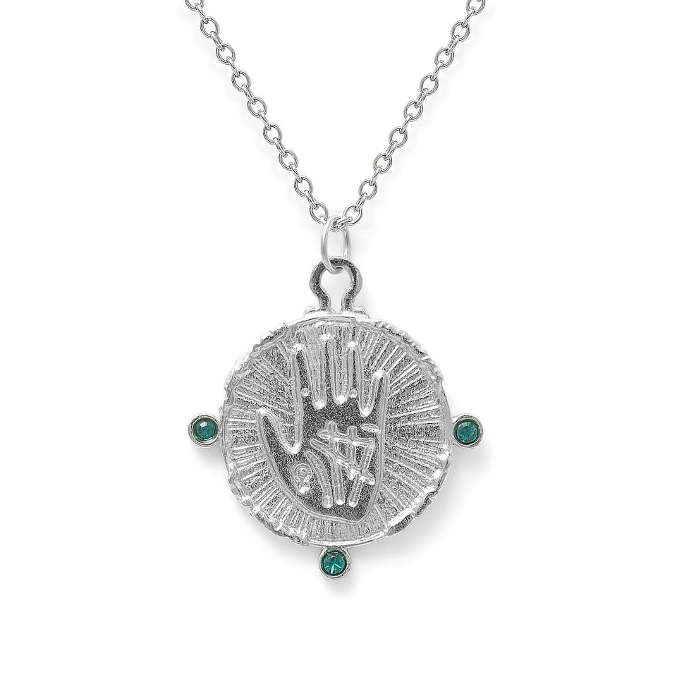 Gypsy Girl Emerald Necklace