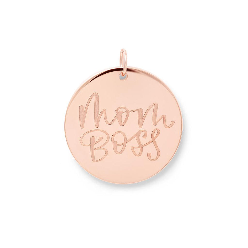 Mom Boss Pendant #mommycollection