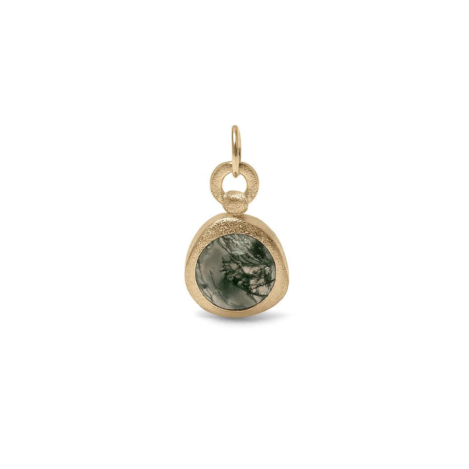 Zodiac Birthstone Pendant (Virgo) Solid Gold 14 ct