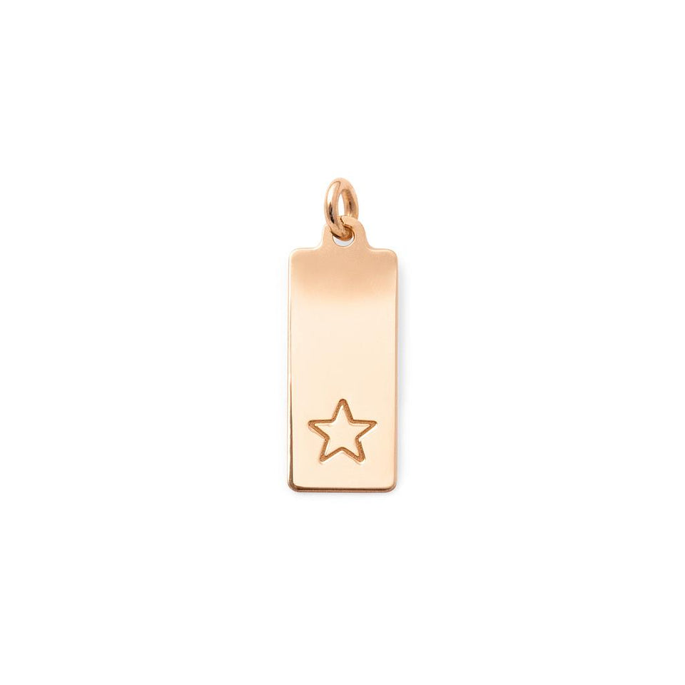 Make a Wish Star Tag Pendant