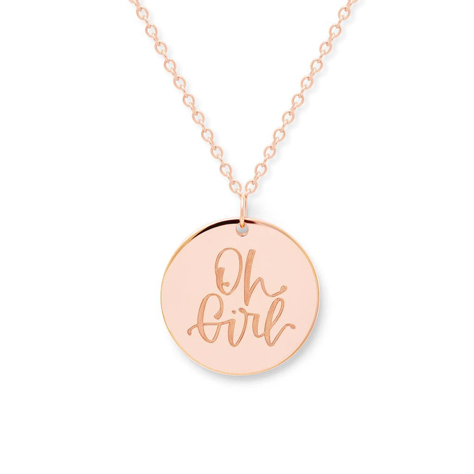 Oh Girl Necklace #mommycollection