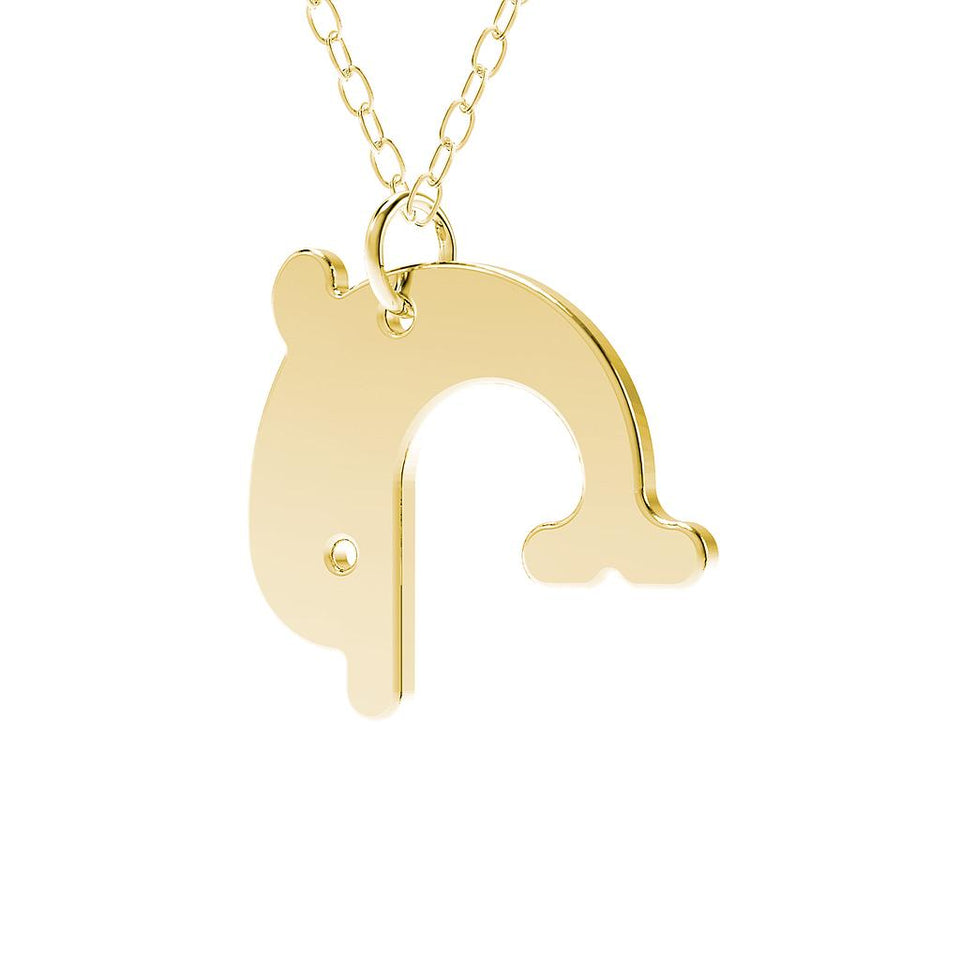 minimals dolphin necklace (45cm)