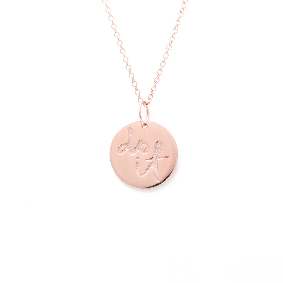Do It Necklace #femboss