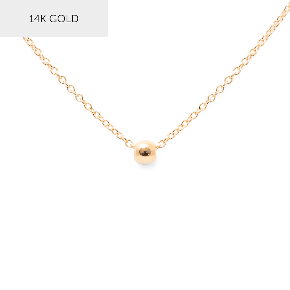 Her Stories And Songs Necklace - Solid Gold Edition