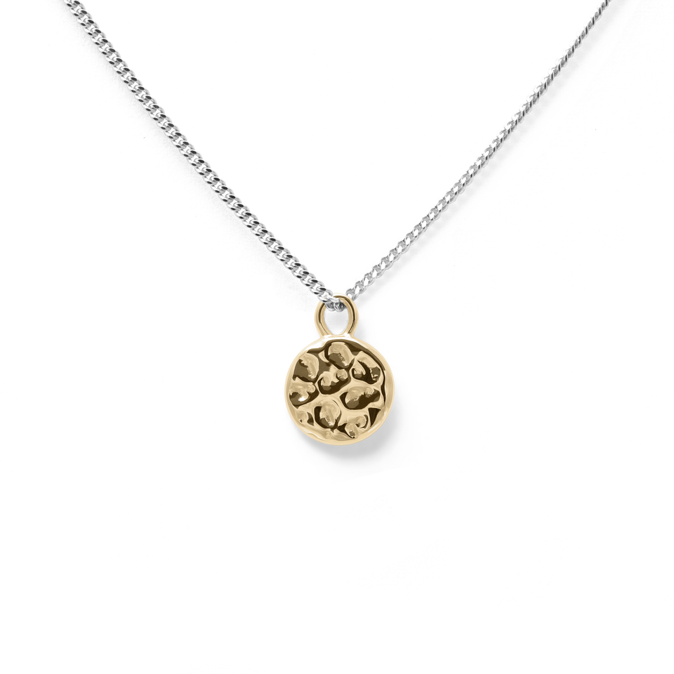 Engravable Meadow Gold + Silver Curb Chain