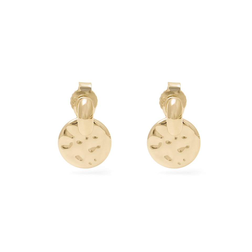 Meadow Pendant Set + Tide Studs - Solid Gold