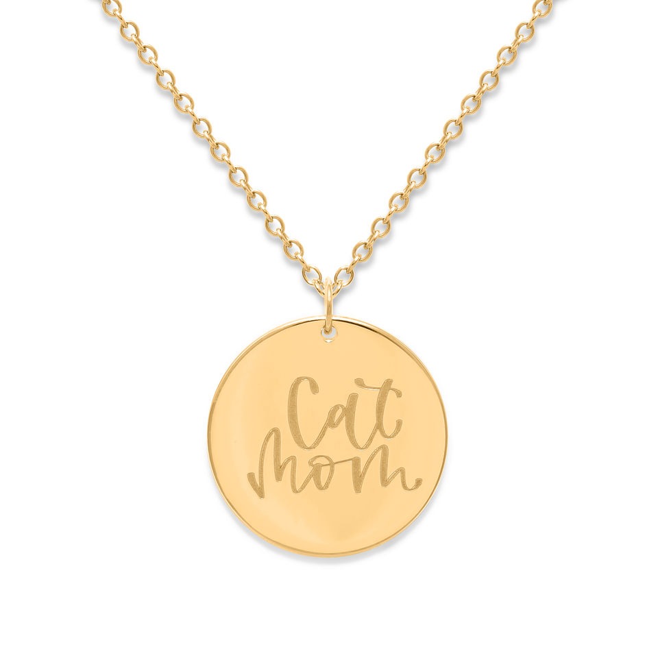 Cat Mom Necklace #mommycollection