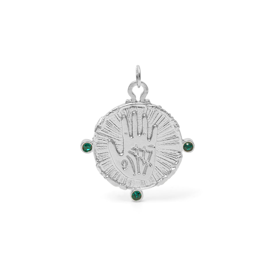 Gypsy Girl Emerald Pendant