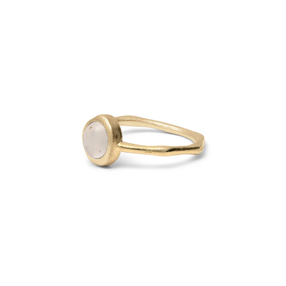 Zodiac Birthstone Ring (Gemini) Solid Gold 14 ct