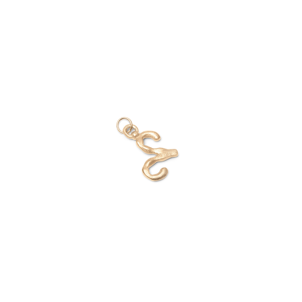 Zodiac Charm Pendant (Aries) Solid Gold 14 ct