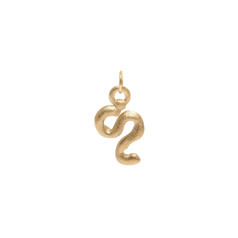 Zodiac Charm Pendant (Leo) Solid Gold 14 ct