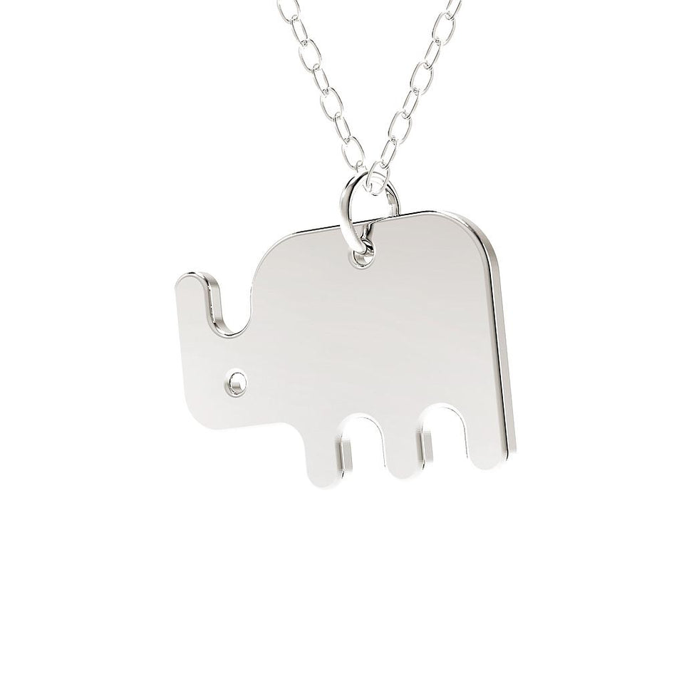 minimals rhino necklace (45cm)