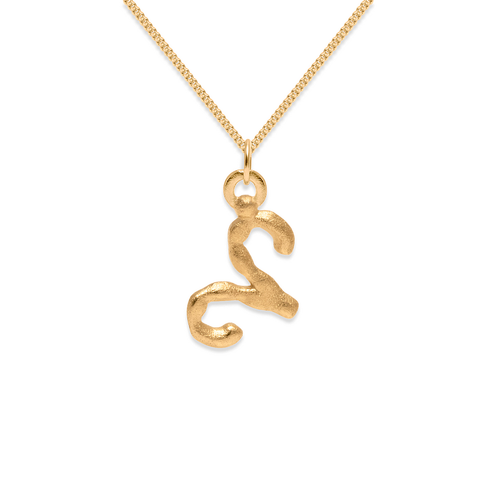 Zodiac Charm Necklace (Aries)