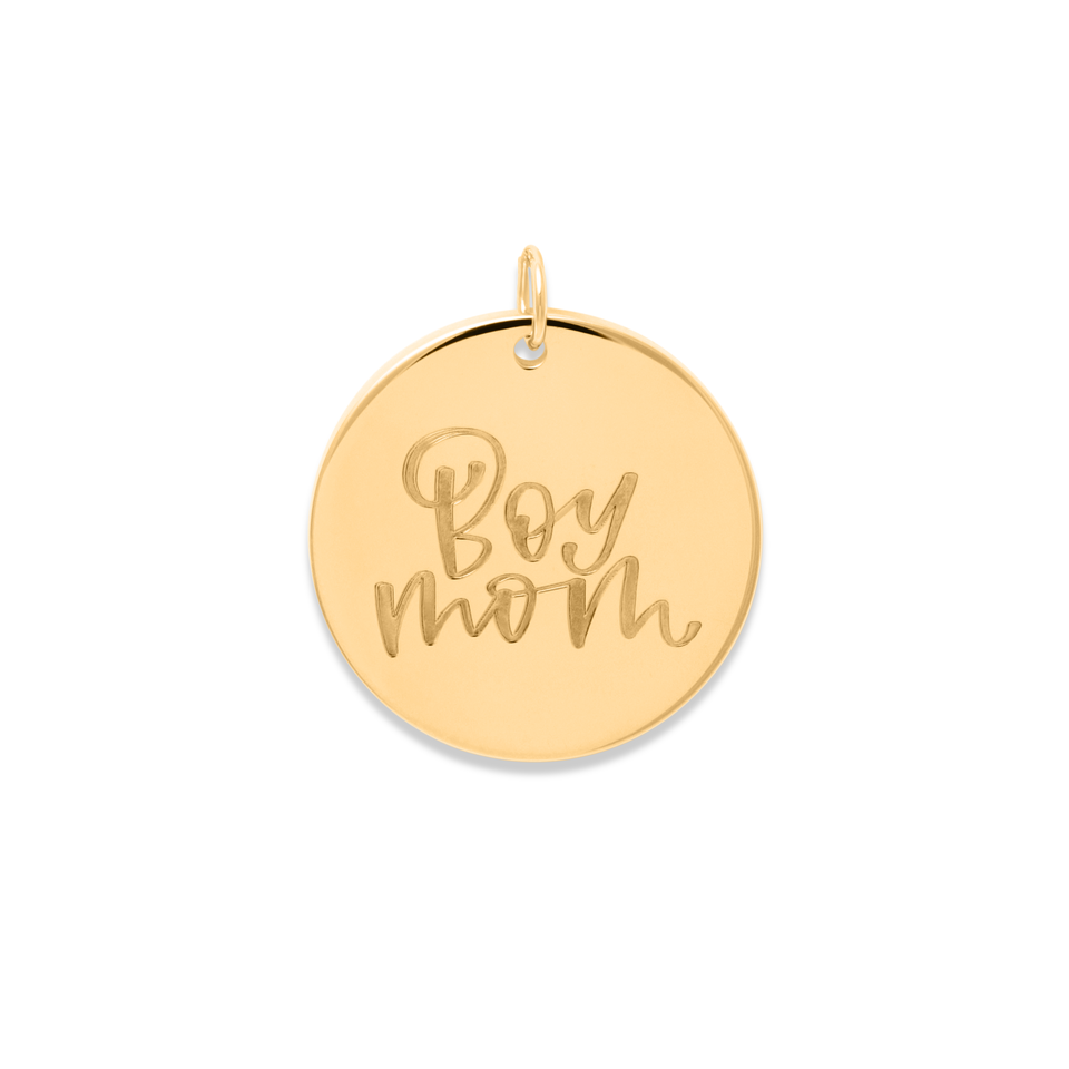 Boy Mom Pendant #mommycollection