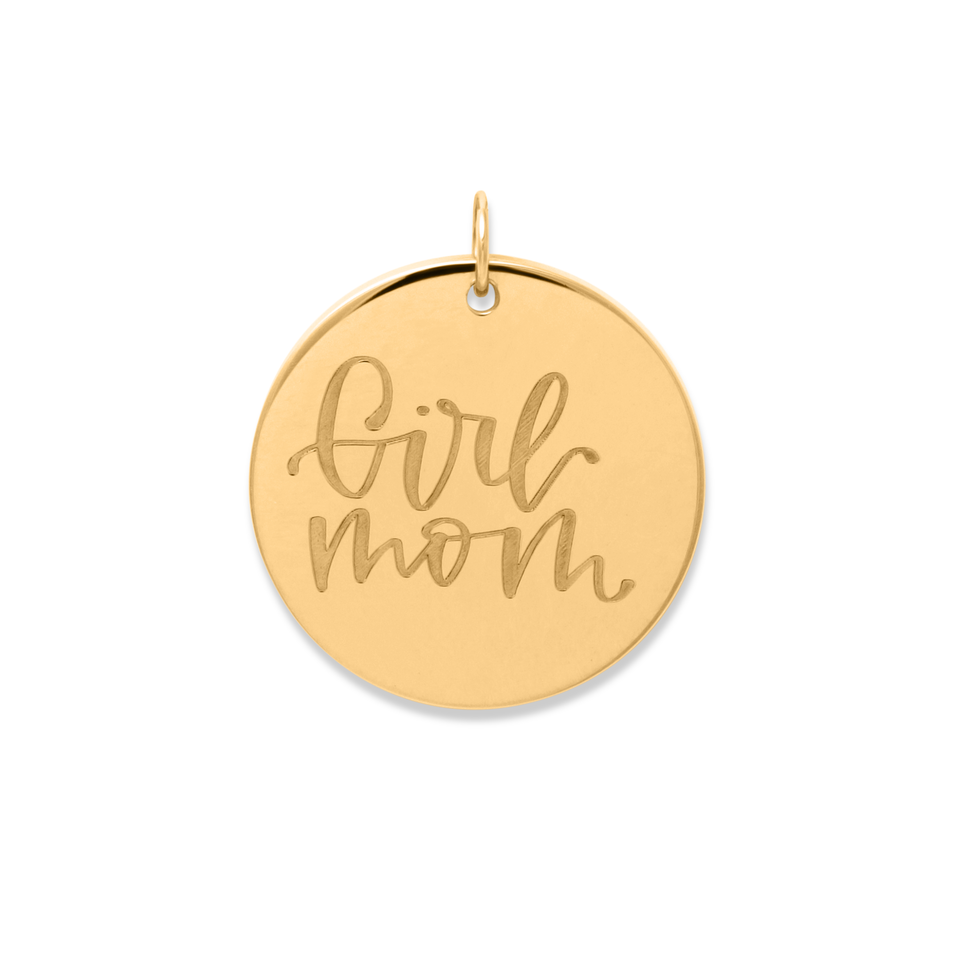 Girl Mom Pendant #mommycollection