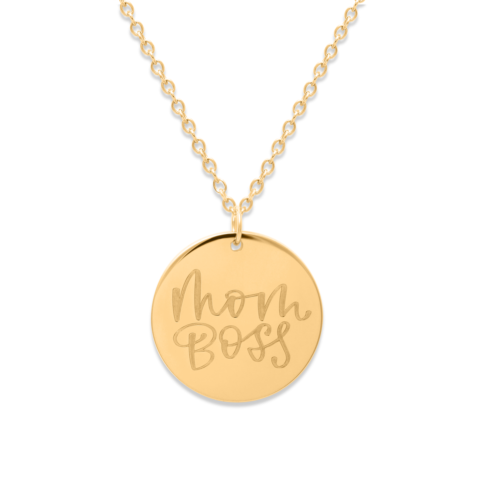 Mom Boss Necklace #mommycollection
