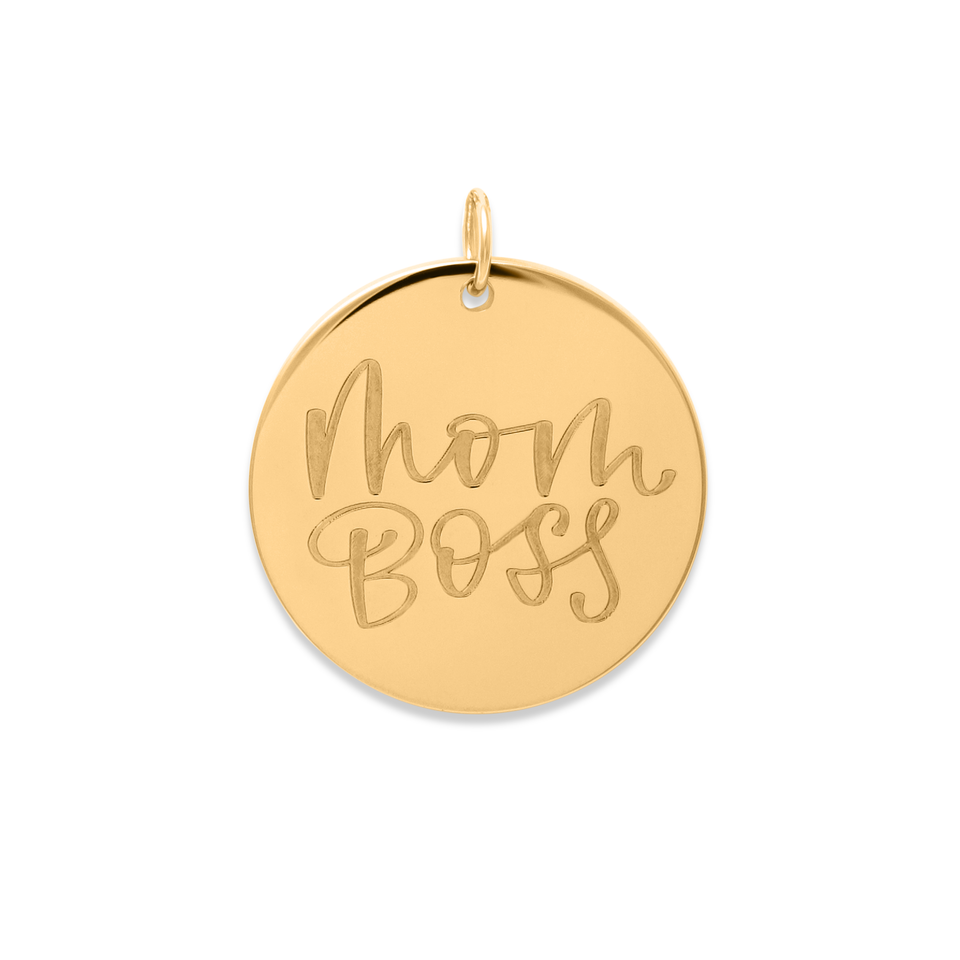 Mom Boss Pendant #mommycollection