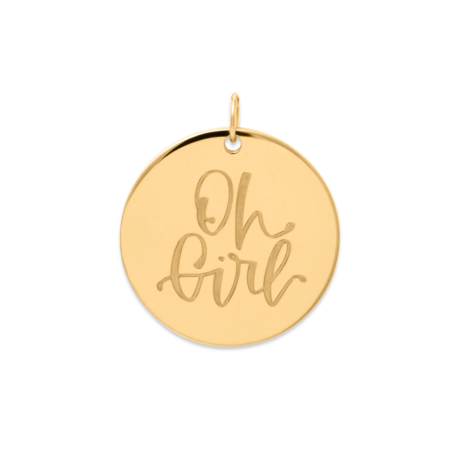Oh Girl Pendant #mommycollection