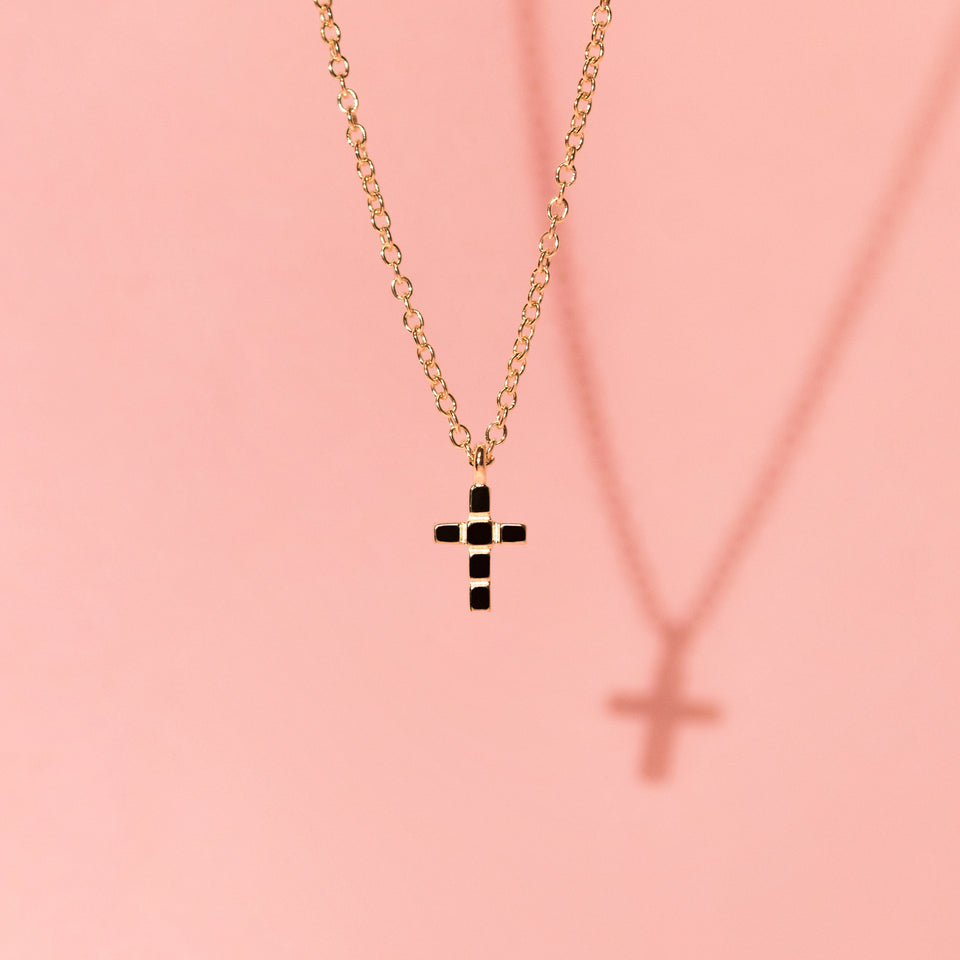 Make a Wish Cross Necklace