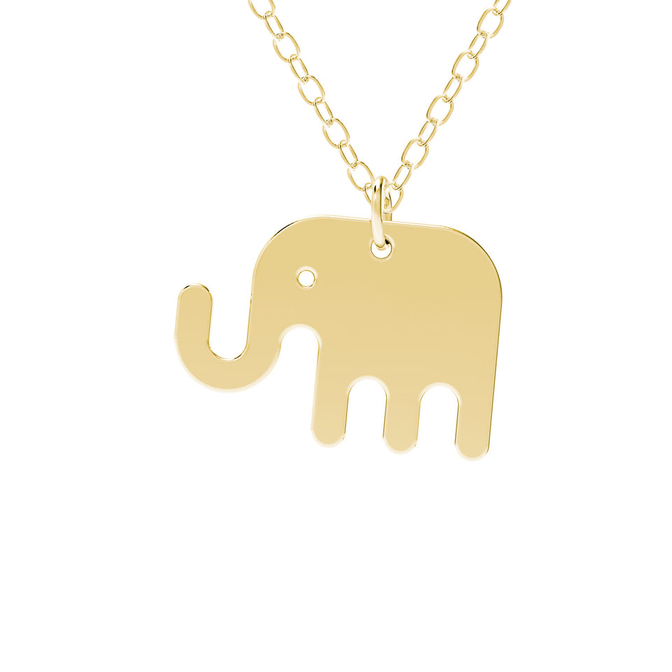 minimals elephant necklace (45cm)