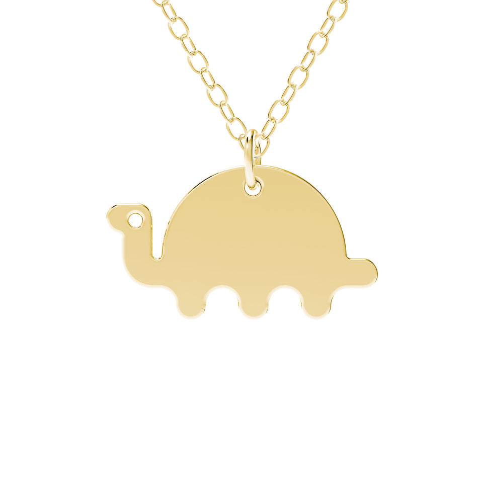 minimals turtle necklace (45cm)